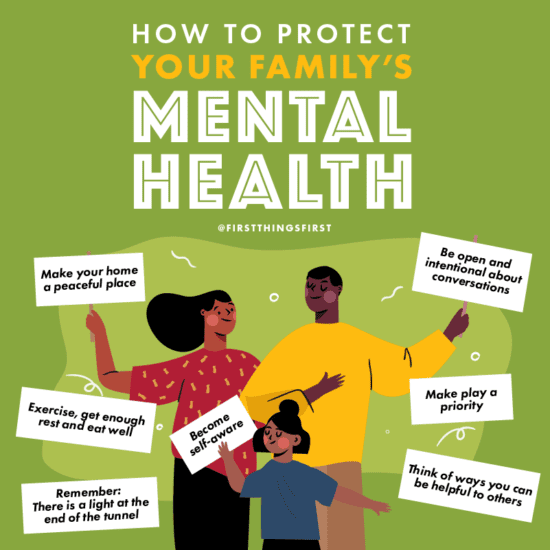 How to Protect Your Family's Mental Health - First Things First